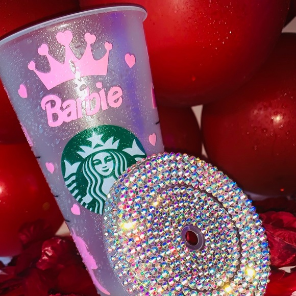 24oz Starbucks Barbie Tumbler - Picture 3 of 3